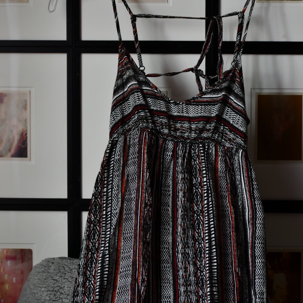 Patterned Maxi Dress